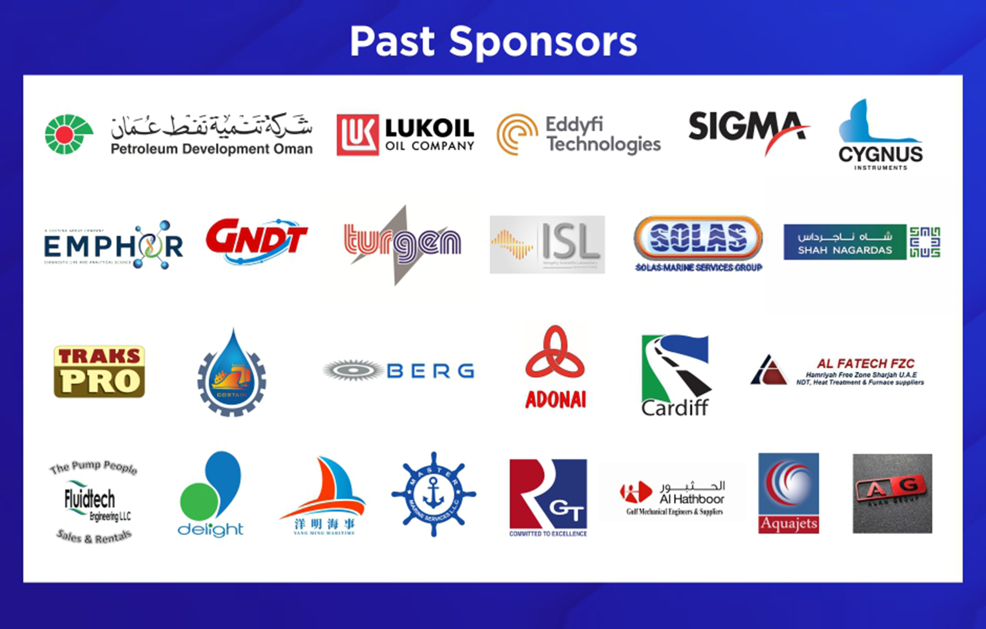 Past Sponsors